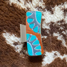 Load image into Gallery viewer, CUSTOM Leather Claw Clip