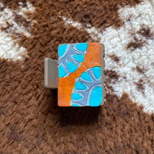 Load image into Gallery viewer, CUSTOM Mini Leather Claw Clip