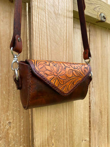 CUSTOM Leather Crossbody Purse